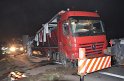 Bierlaster umgestuerzt A 3 Rich Frankfurt Hoehe AS Lohmar P220